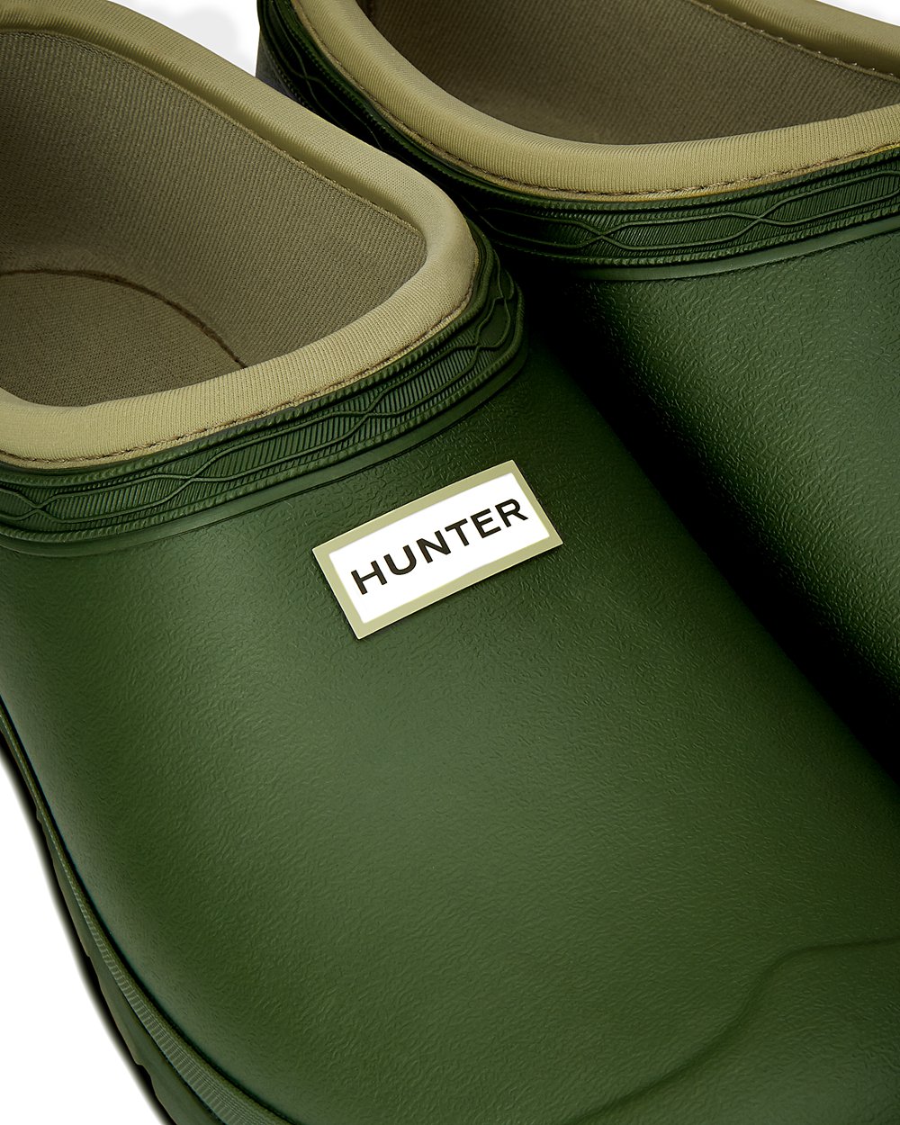 Hunter Muške Clogs Zelene Gardener Hrvatska 8013-MIRCG